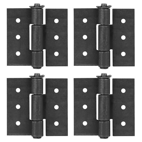 Buy 4 Pcs 4-1/4" x 4-1/8" Weld On Butt Metal Gate Door Hinge with ...