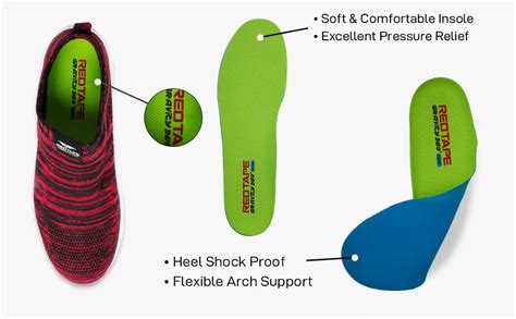 Red Tape Men's Burgundy Walking Shoes-10 : Amazon.in: Fashion