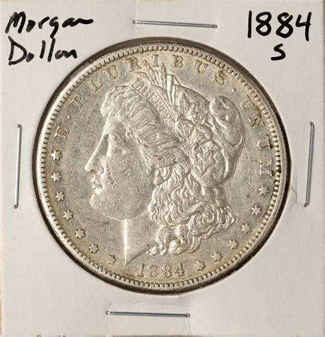 1884-S $1 Morgan Silver Dollar Coin