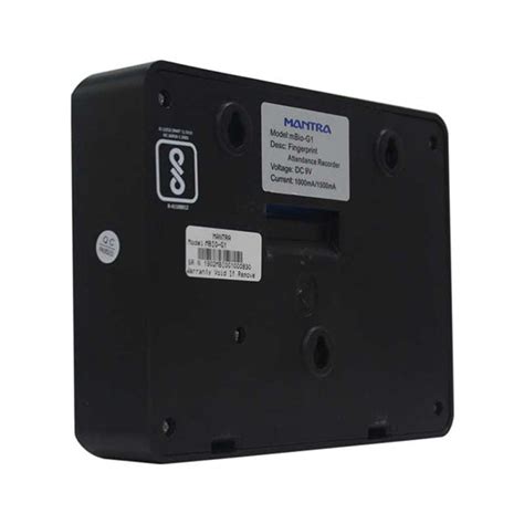 Mantra mBio-G1|Biometric Attendance Machine|TCP/IP USB|Capacity 1000 U ...