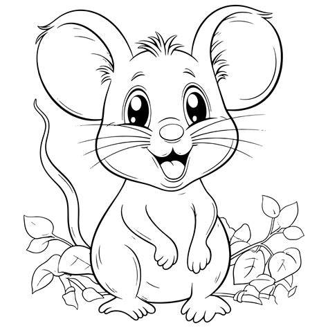 Fun Mouse Coloring Pages: Print & Play! - Free coloring pages to print