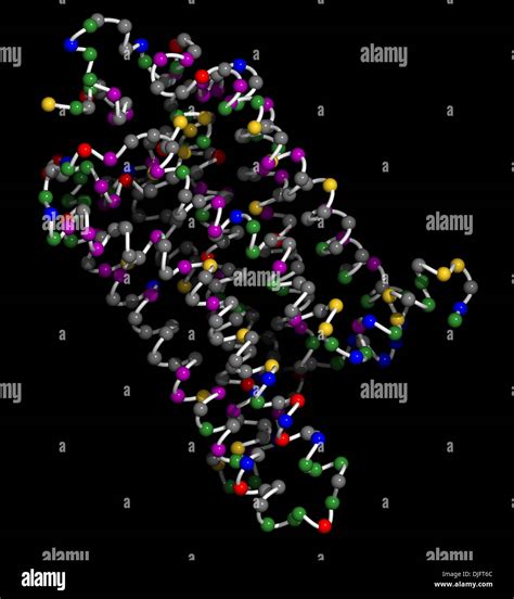 rhodopsin (visual purple) light perception protein, chemical structure ...