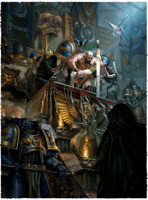 Warhammer 40k Space Marines Artwork