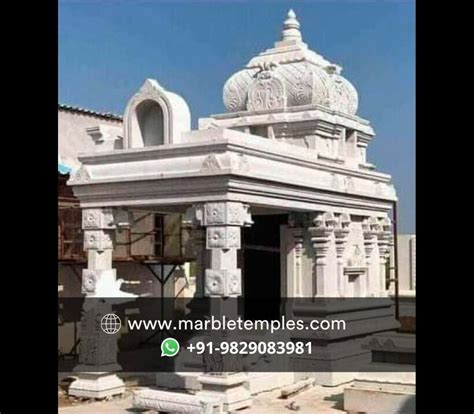 Big Outdoor Marble Temple Makers And Supplier in Jaipur, India - Marble ...
