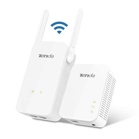 Buy Tenda PH5 AV1000 Wi-Fi Powerline Adapter Kit with Gigabit Ports, Wi ...