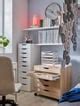 ALEX drawer unit with 9 drawers, white, 36x116 cm (141/8x455/8") - IKEA