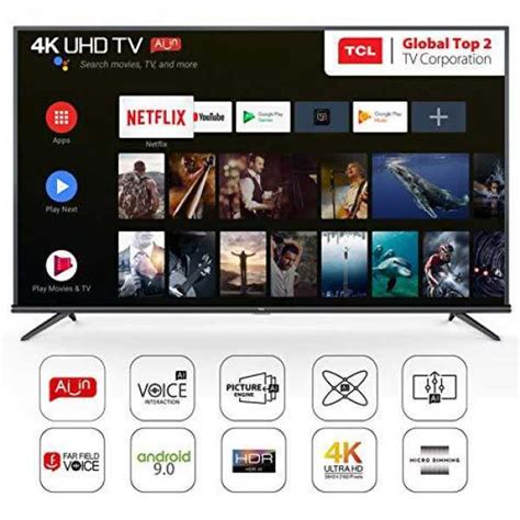 TCL Elite 55 Inch 55P8E 4K UHD Android Smart LED TV Price in India ...