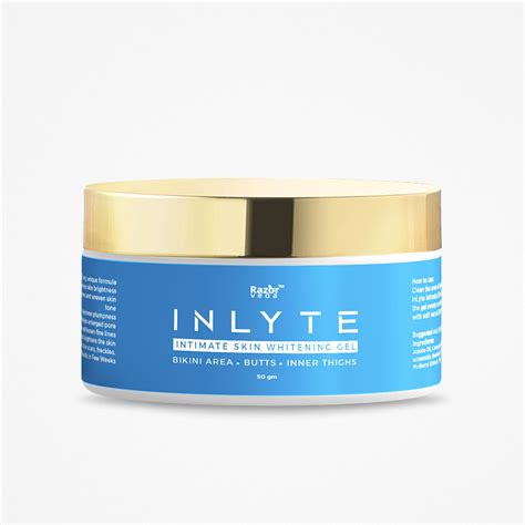 InLyte Intimate Skin Whitening Gel for Dark Inner Thighs, Bikini Area ...