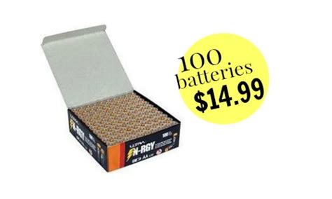 TigerDirect: 100 AA Batteries for $14.99 :: Southern Savers