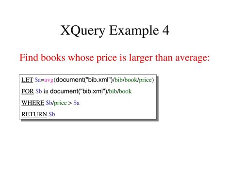 Image result for XQuery Examples