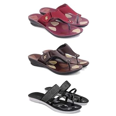 Buy DRACKFOOT Women's Sandals | Lightweight Wear| Stylish & Easy to ...