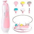 b&k Glopole Baby Nail Trimmer File with Light Battery Operated Safe ...