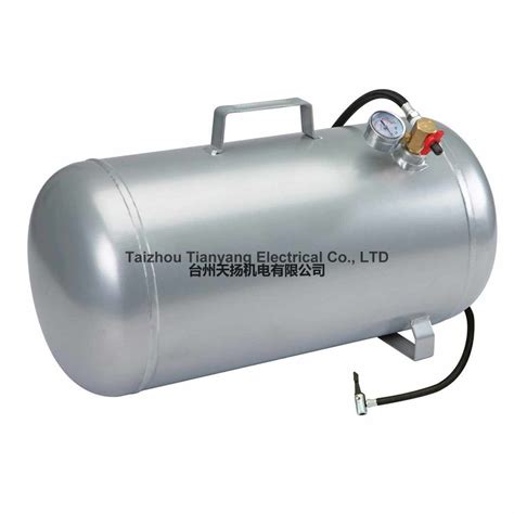 Portable 7 Gallon Aluminum Air Pressure Tank for Air Compressors - Air ...
