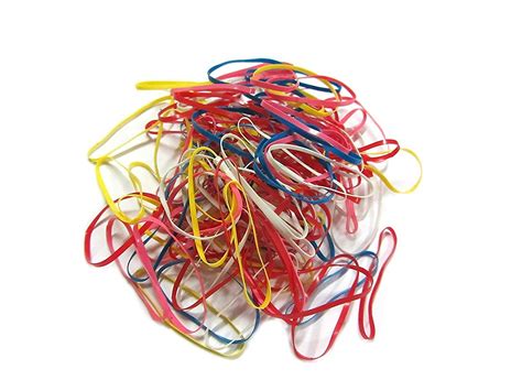 Smile N Style Essentials 250Pcs Multicolor Rubber Bands for Hair ...