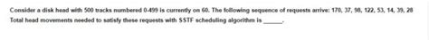 Operating System: MadeEasy Test Series: Operating System - Disk Scheduling