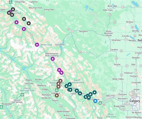 3, 4, 5, and 7 Days Banff and Jasper Itinerary
