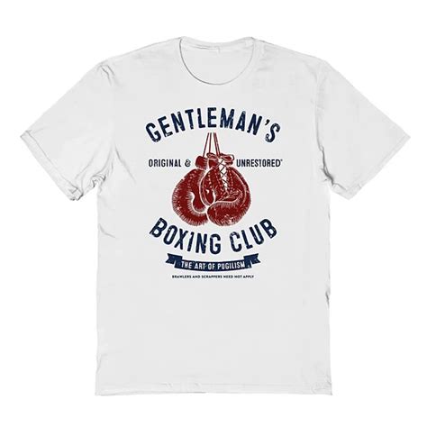 Men's Original & Unrestored Pugilism Graphic Tee