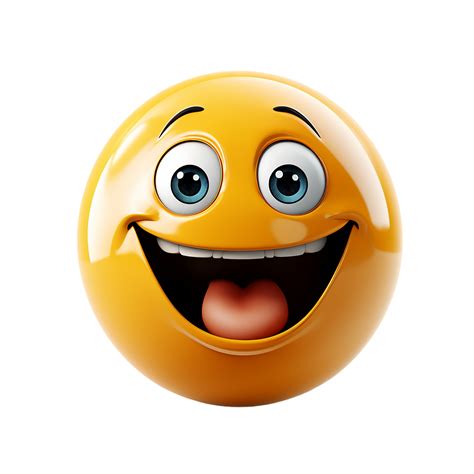 Happy Emoji, Happy Emoji Png, Happy Emoji Transparent Background, AI Generative 29139397 PNG