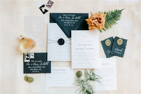 Wedding Invitation Suite and It's Enclosures | Pollyanna Richter Weddings