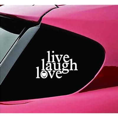 Buy Slap-Art Live Laugh Love Vinyl Decal Sticker Online at Lowest Price ...