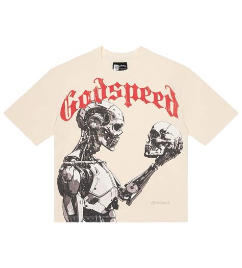 Godspeed Mankind vs AI 3 Tee Bone/Red – Restock AR