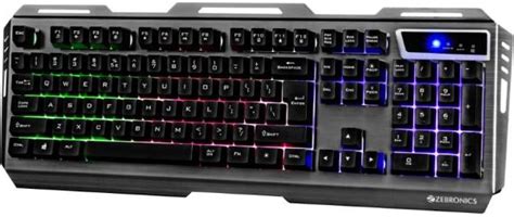 ZEBRONICS ZEB-TRANSFORMER-K Wired USB Gaming Keyboard - Price History