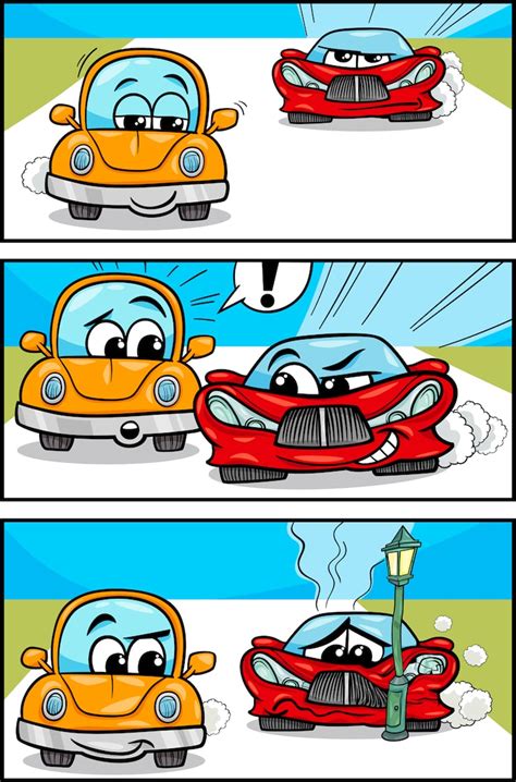 Funny cartoon cars Images - Free Download on Freepik