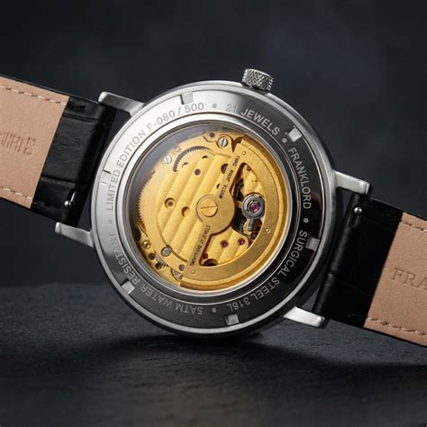 Franklord Heritage Open Heart Watches – Luxury Automatic Watches ...