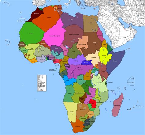Africa, if the borders were drawn based on ethnicity | Drawing base, Africa map, Infographic map