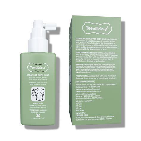Body Acne Care Kit - For All Body Acne Issues - Teenilicious – Fixderma ...