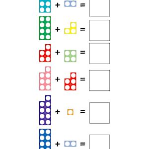 👉 Download These Numicon Shape Addition to 20 Worksheets Now!