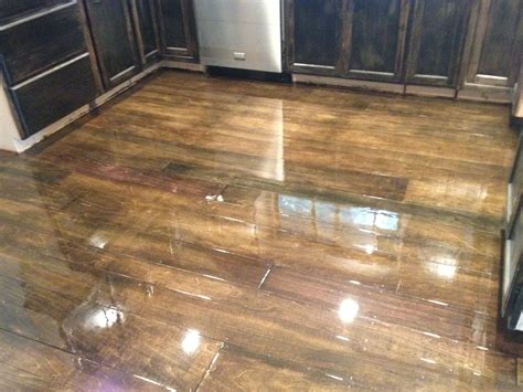 Diy Burned Plywood Flooring