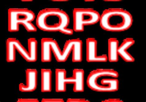 Fastest Alphabet Backwards 的图像结果