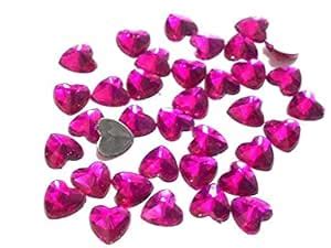 Delush Design Heart Shape Kundhan Stones for Jewellery Making Material ...