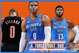 Image result for Russell Westbrook and Paul George Rockets
