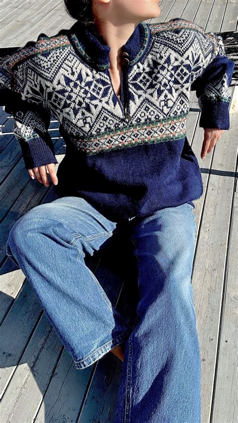 Scandinavian boyfriend woolen sweater – Scandicmama