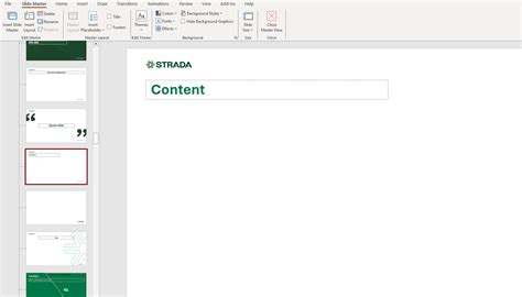 Image result for PowerPoint Master Slide Editable Text