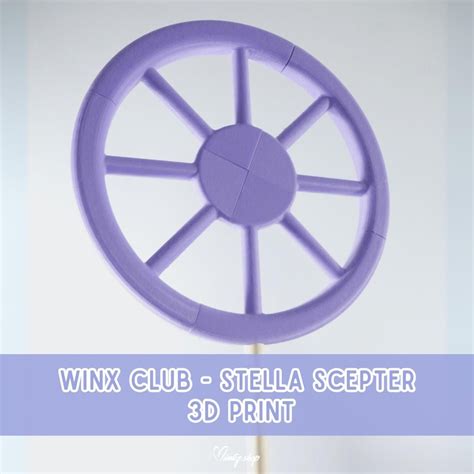 3D Print | Winx Club Stella Scepter - Etsy