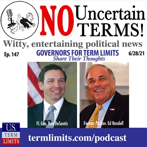 NUT Podcast Episode 147: Governors for Term Limits - U.S. Term Limits