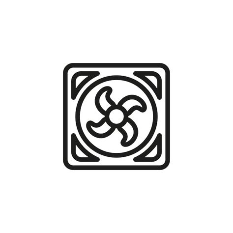 Fan icon vector design templates simple and modern | Premium Vector
