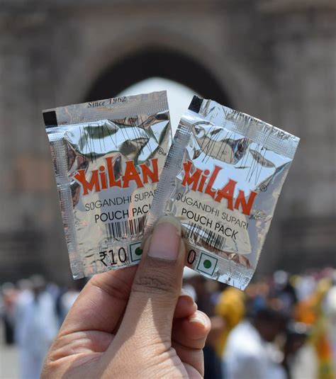 Milan Sugandhi Supari - 1 Box (10 pouches per box) - Original Flavour ...
