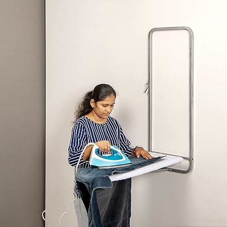 Ebco Products Aurora Wardrobe Pull Out Ironing Board (Grey) : Amazon.in ...