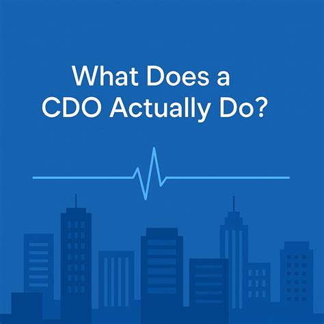 What does a CDO do? How to position your product with them. | Kirk Compton posted on the topic ...