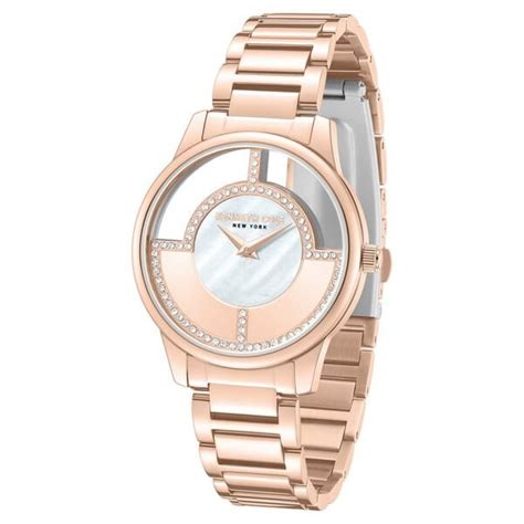 Kenneth Cole Quartz Analog Mother of Pearl Dial Stainless Steel Strap ...