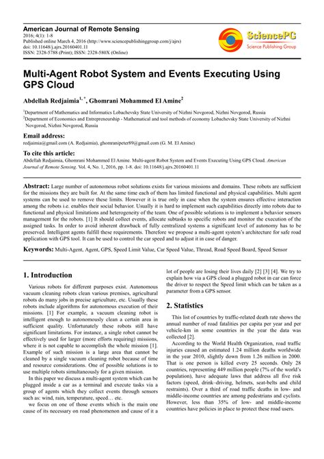 Image result for Multi-Agent System Practical in Robotics Example Picture