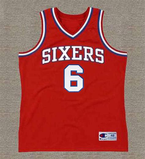 JULIUS ERVING Philadelphia 76ers 1983 Throwback NBA Basketball Jersey ...