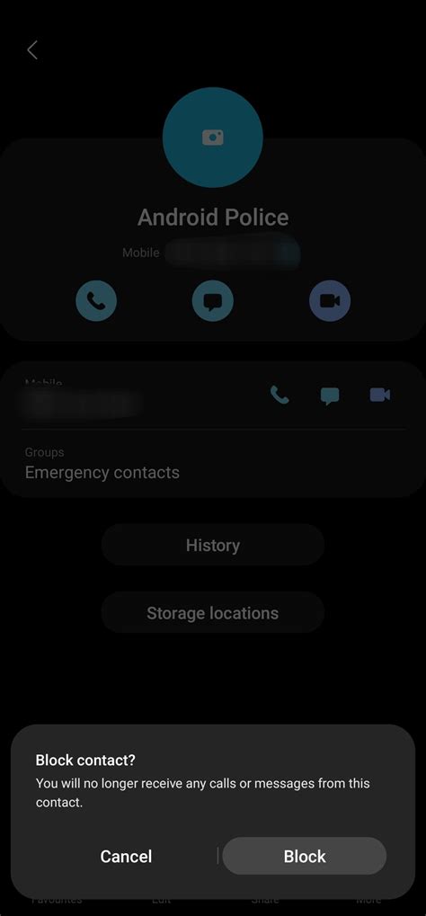 How to block a call on a Samsung Galaxy phone - where to see blocked contacts on whatsapp