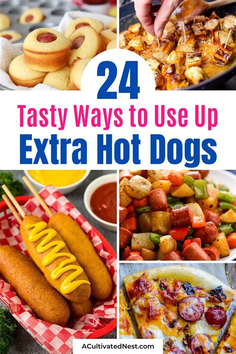 recipe ideas for leftover hot dogs