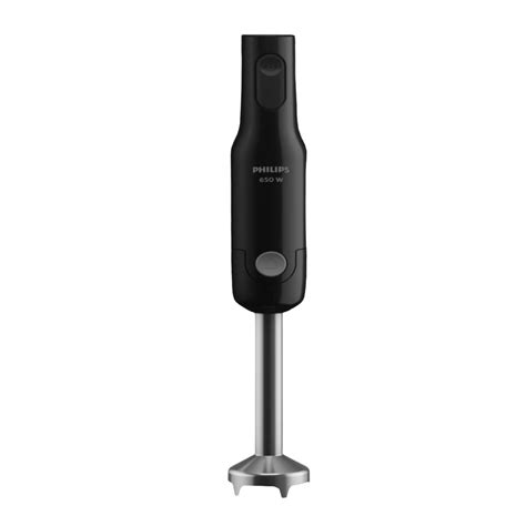 Philips HL1655/02 250-Watt Hand Blender (Black) with Removable Stainle