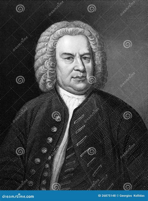 Johann Sebastian Bach editorial stock photo. Image of violinist - 26875148